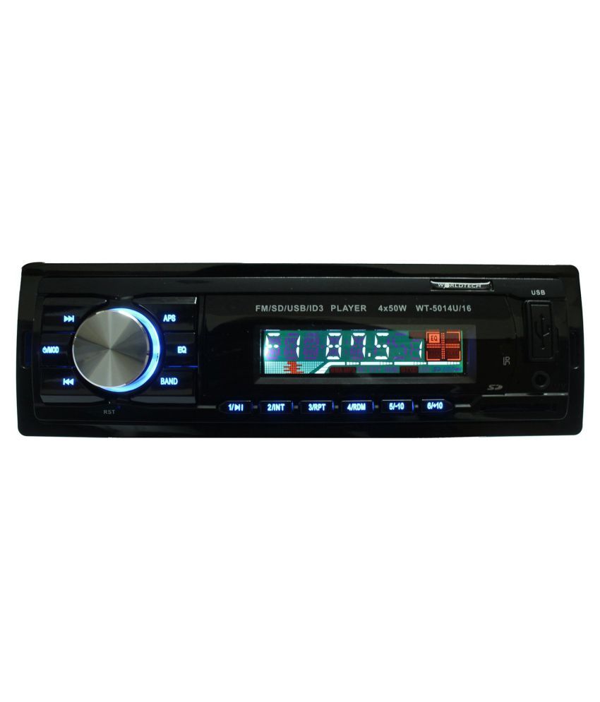 Worldtech WT 5014U Single DIN Car Stereo Buy Worldtech WT 5014U