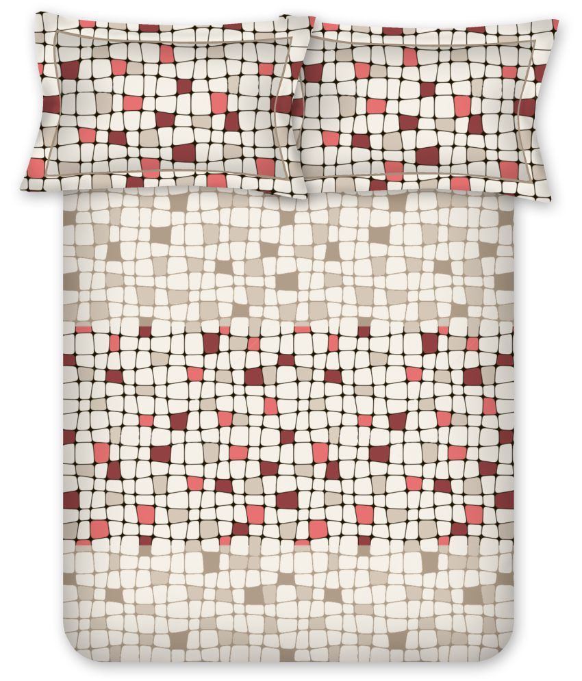 Bombay Dyeing King Cotton Multi Printed Bed Sheet Buy Bombay Dyeing