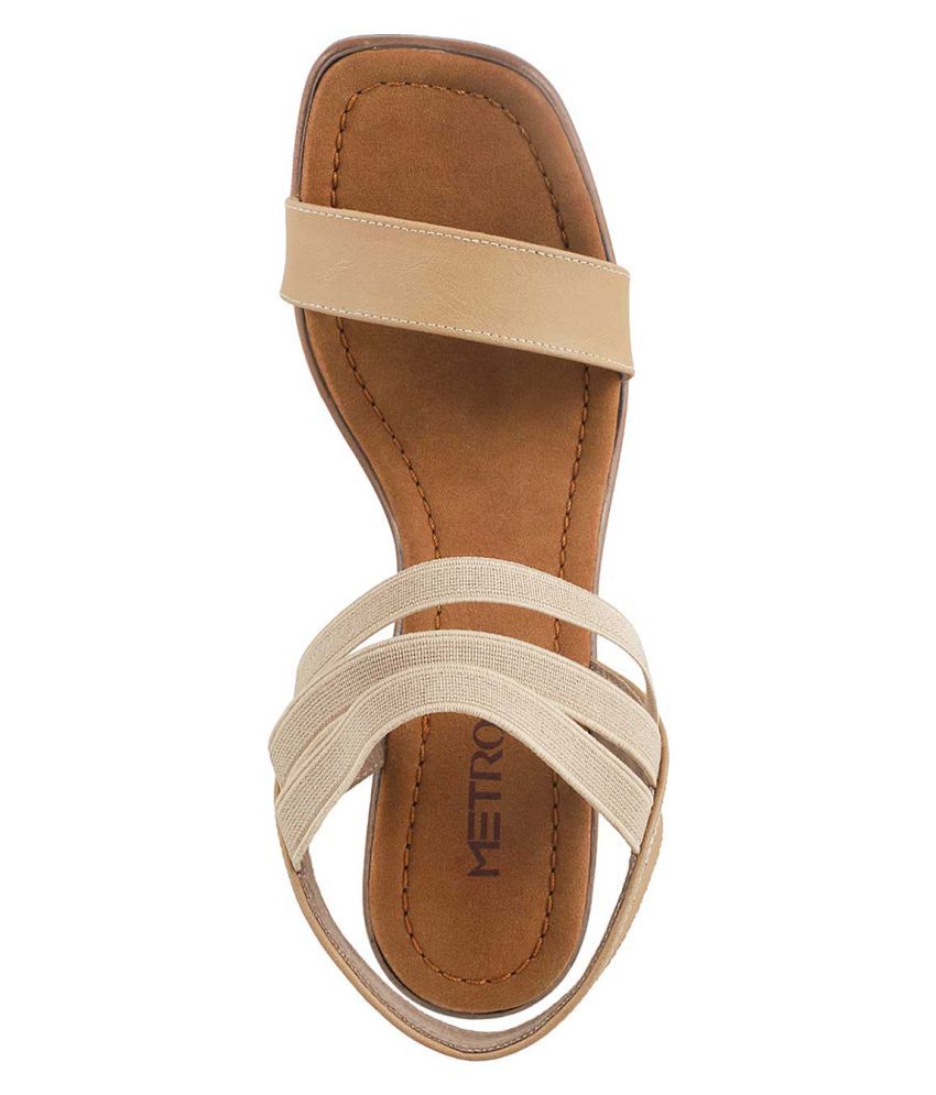 METRO BEIGE Block Heels Price in India- Buy METRO BEIGE Block Heels Online at Snapdeal