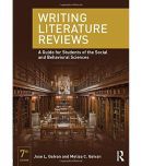 Writing Literature Reviews A Guide for Students of the Social and Behavioral Sciences