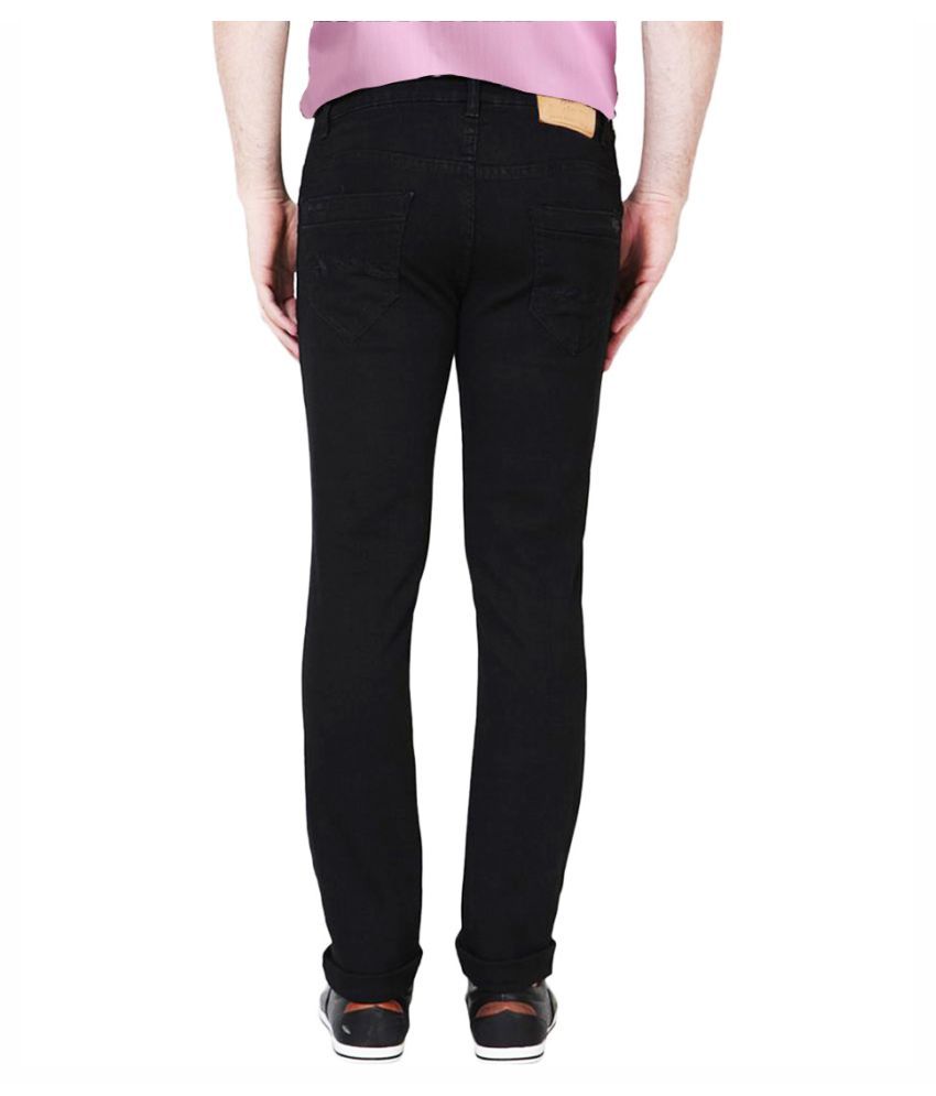 black slim jeans womens