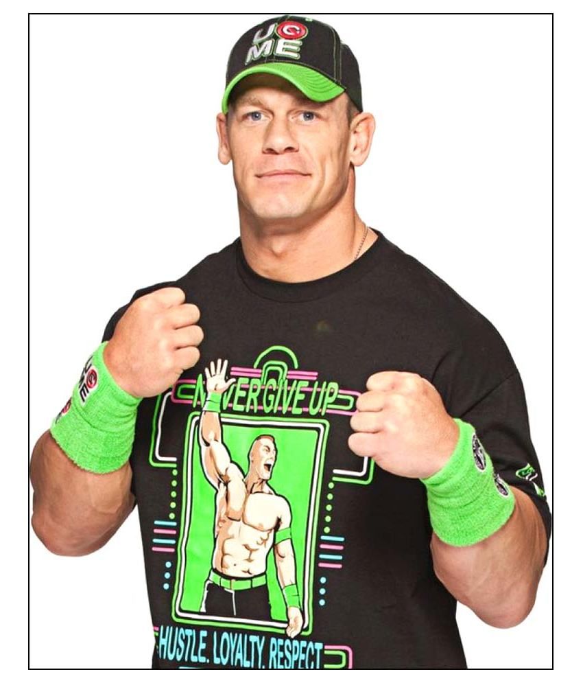 Myimage John Cena Paper Wall Poster Without Frame: Buy Myimage John ...