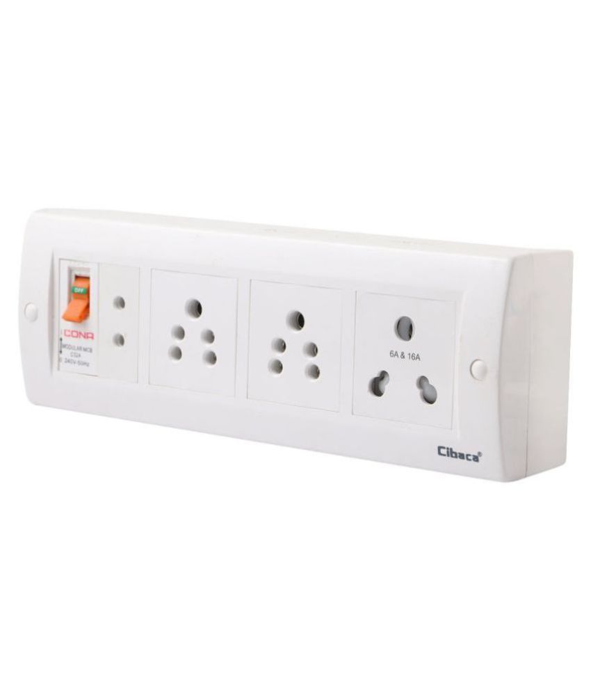 Buy Bahul power strip extension multi outlet board 2+3+5 Pin Fitted