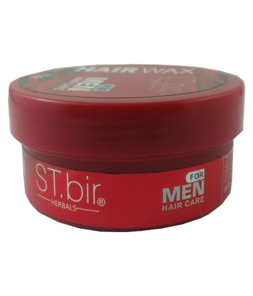 St Bir Herbals Hair Wax For Men Red 75g Wax 1 Gm Buy St Bir