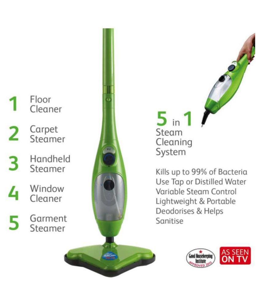 Medineeds H2O MOP X5 STEAM MOP Best Electric 5 IN 1 Floor Cleaning Portable CLEANER STEAMER Buy