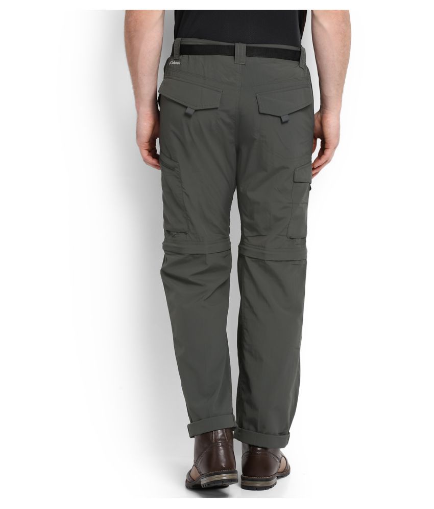 grey mens cargos