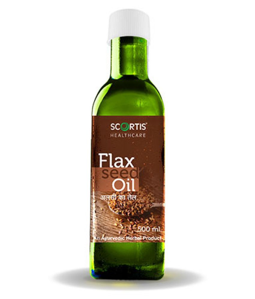 Scortis FLAX SEED OIL Health Drink Liquid 500 ml Original Buy Scortis FLAX SEED OIL Health