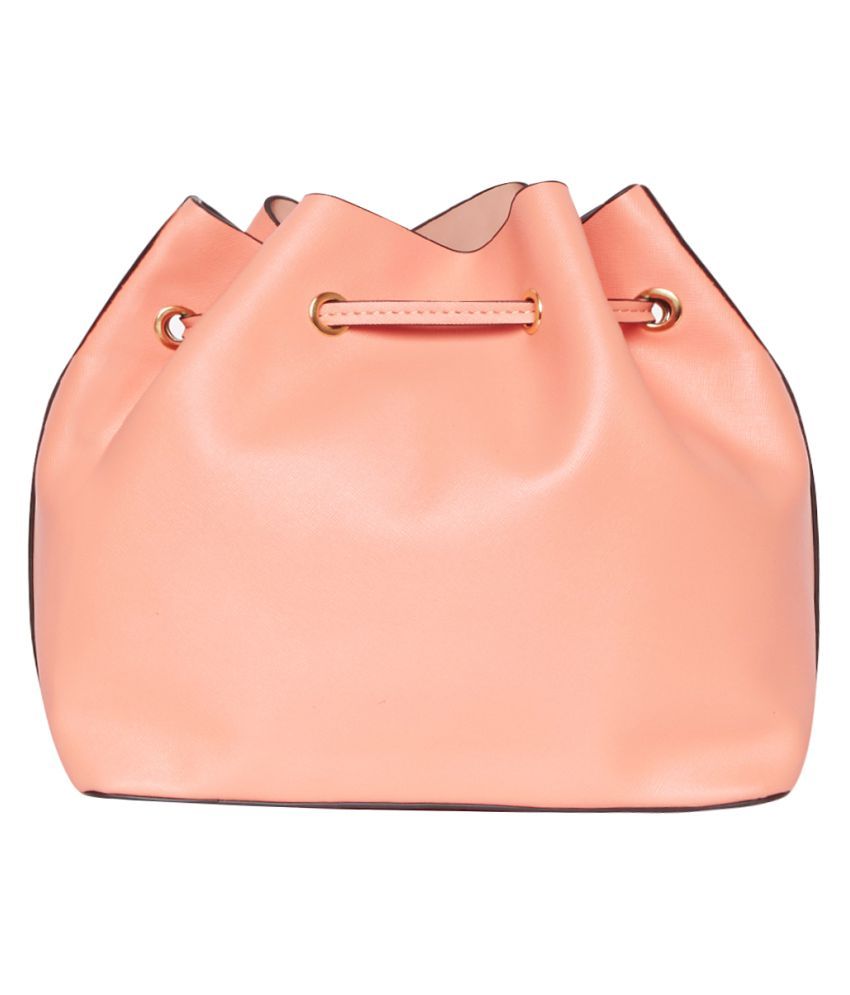 Diana Korr Pink P.U. Sling Bag Buy Diana Korr Pink P.U. Sling Bag
