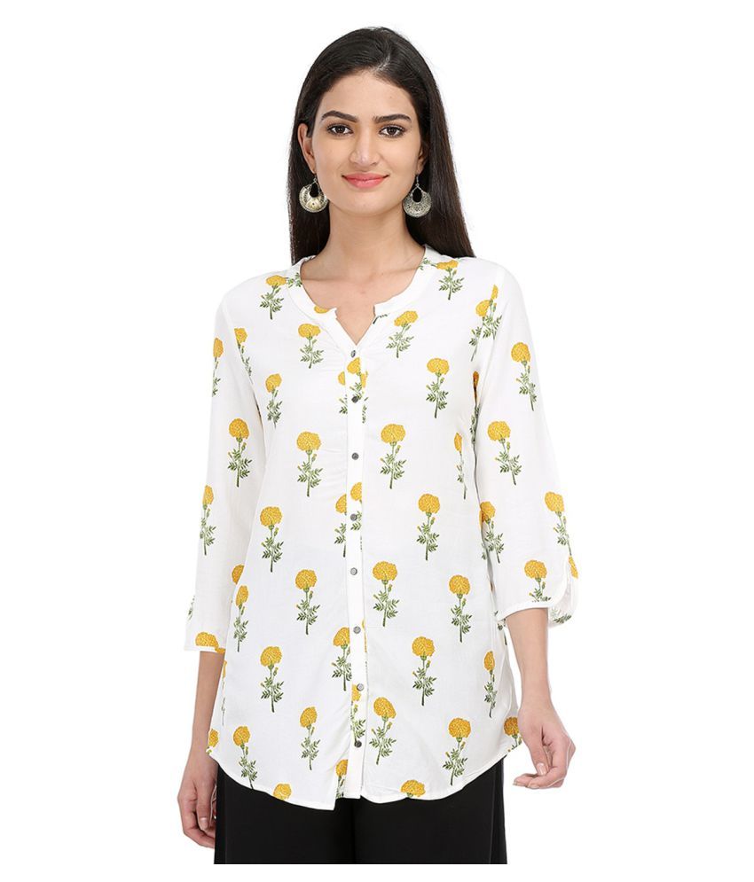 rayon fabric printed shirt