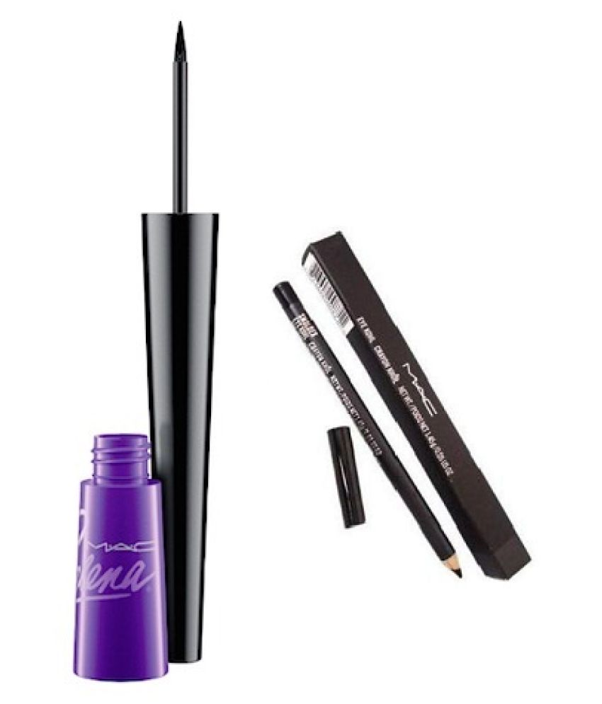 Mac imported selena eyeliner, Kajal Pencil khol pencil kajal 5 gm: Buy ...