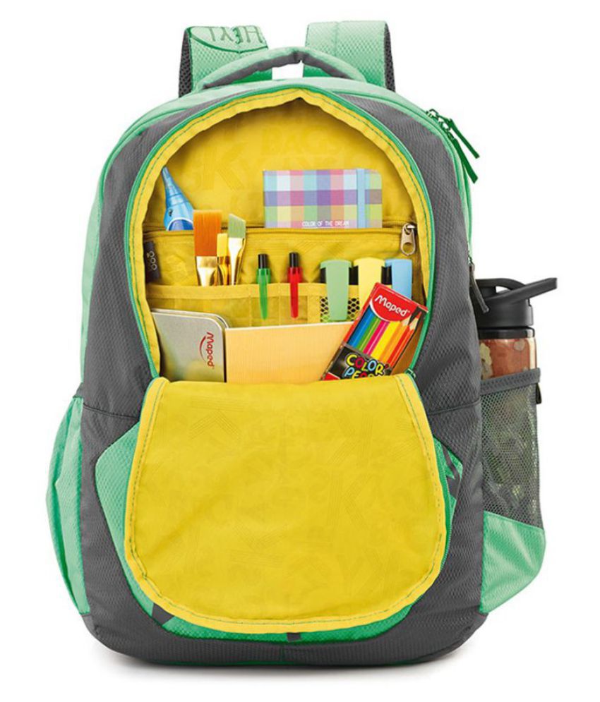 Pogo Plus 02 Backpack Green: Buy Online at Best Price in India - Snapdeal