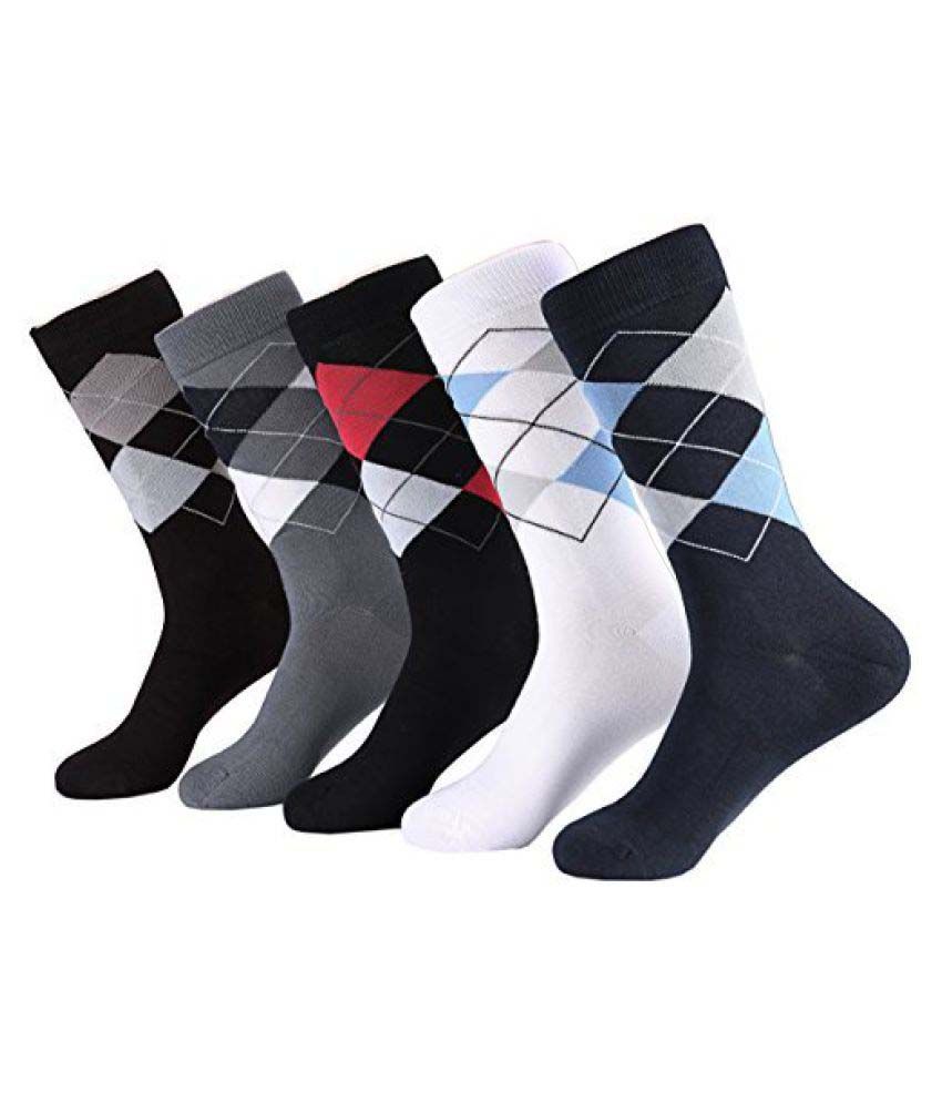     			Tahiro Multi Casual Mid Length Socks