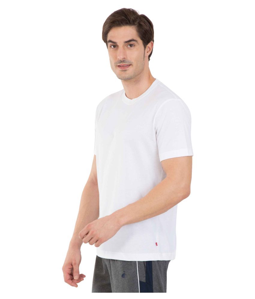 jockey white t shirt price