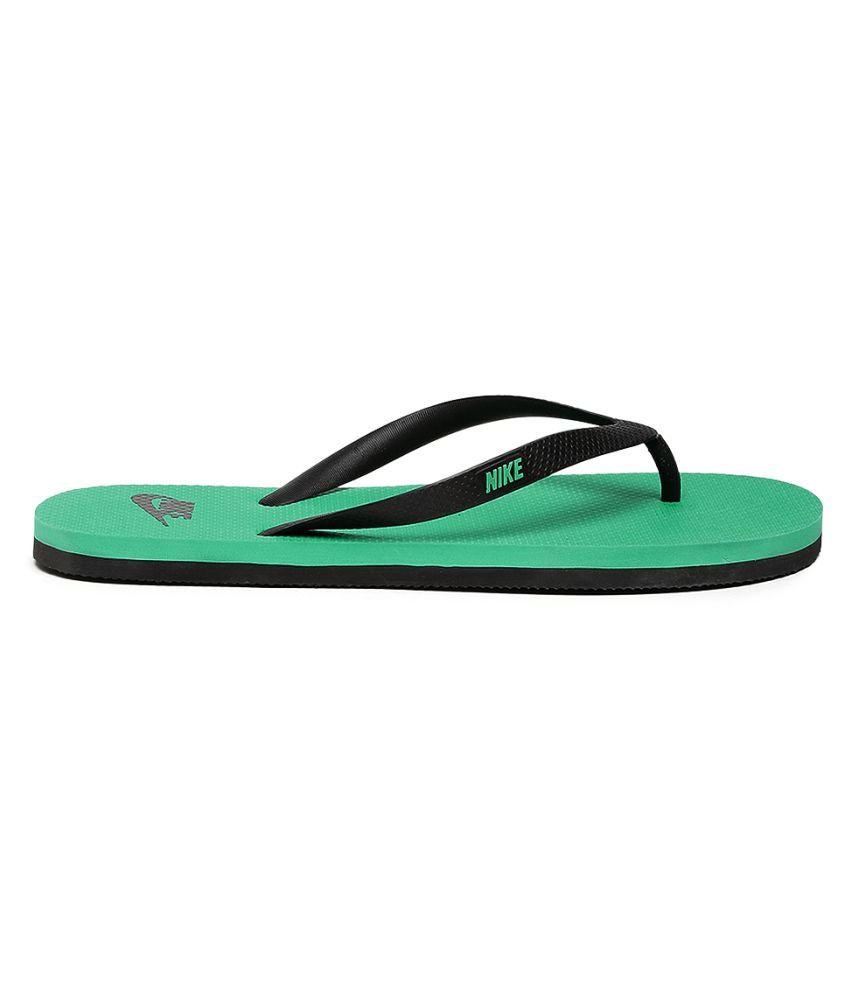 nike black thong flip flop