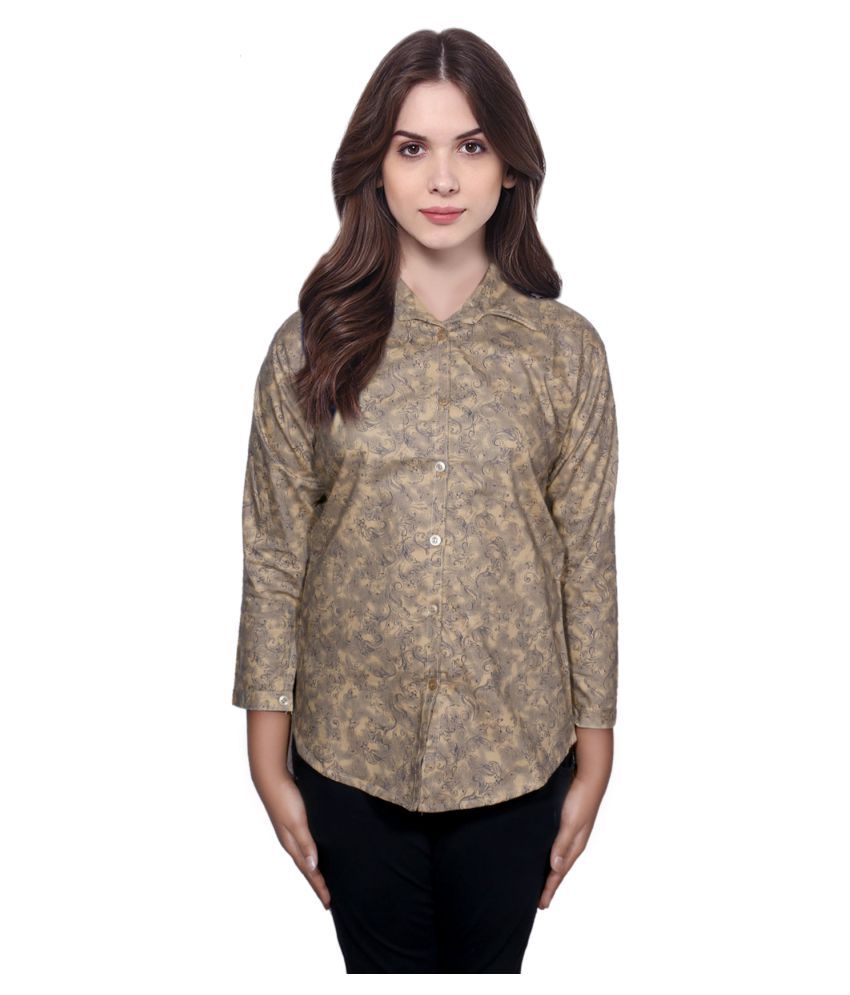 Buy IndiWeaves Cotton Shirt Online At Best Prices In India Snapdeal