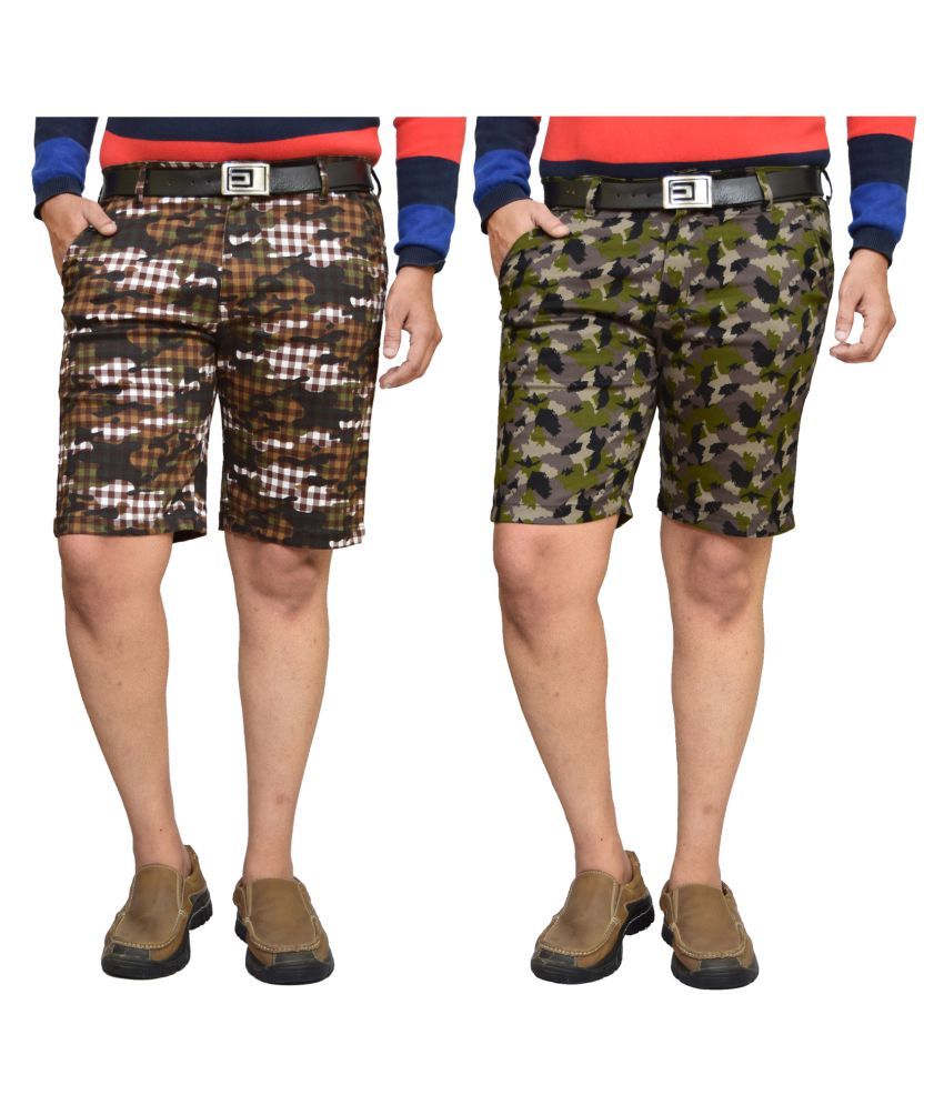     			American Noti Multi Shorts 2 shorts