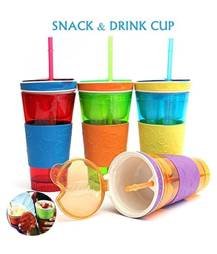 floating drink and snack holder