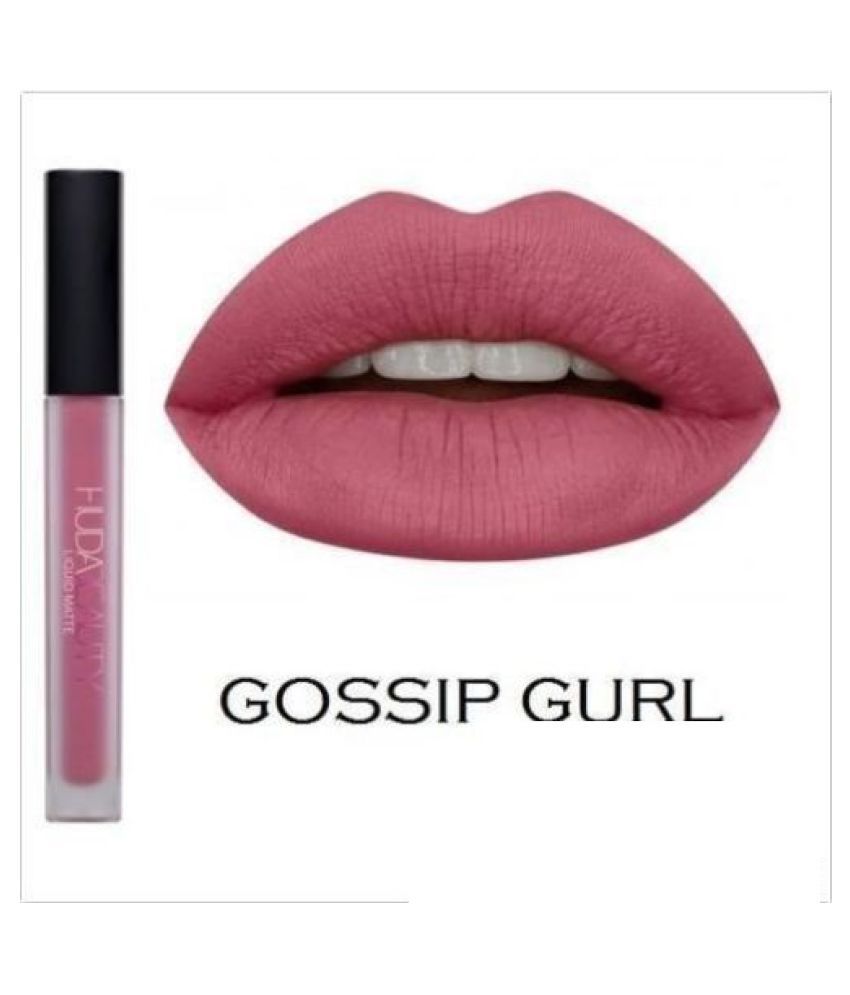 Huda Beauty Liquid Lipstick Gossip Girl Shade 5 Gm Buy Huda Beauty