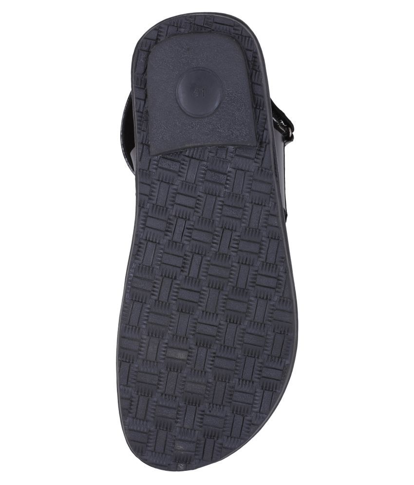 Panther Sandals Black Daily Slippers Price In India- Buy Panther 