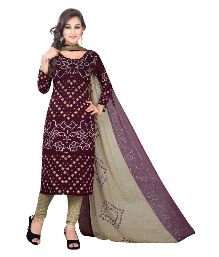 varsha churidar material
