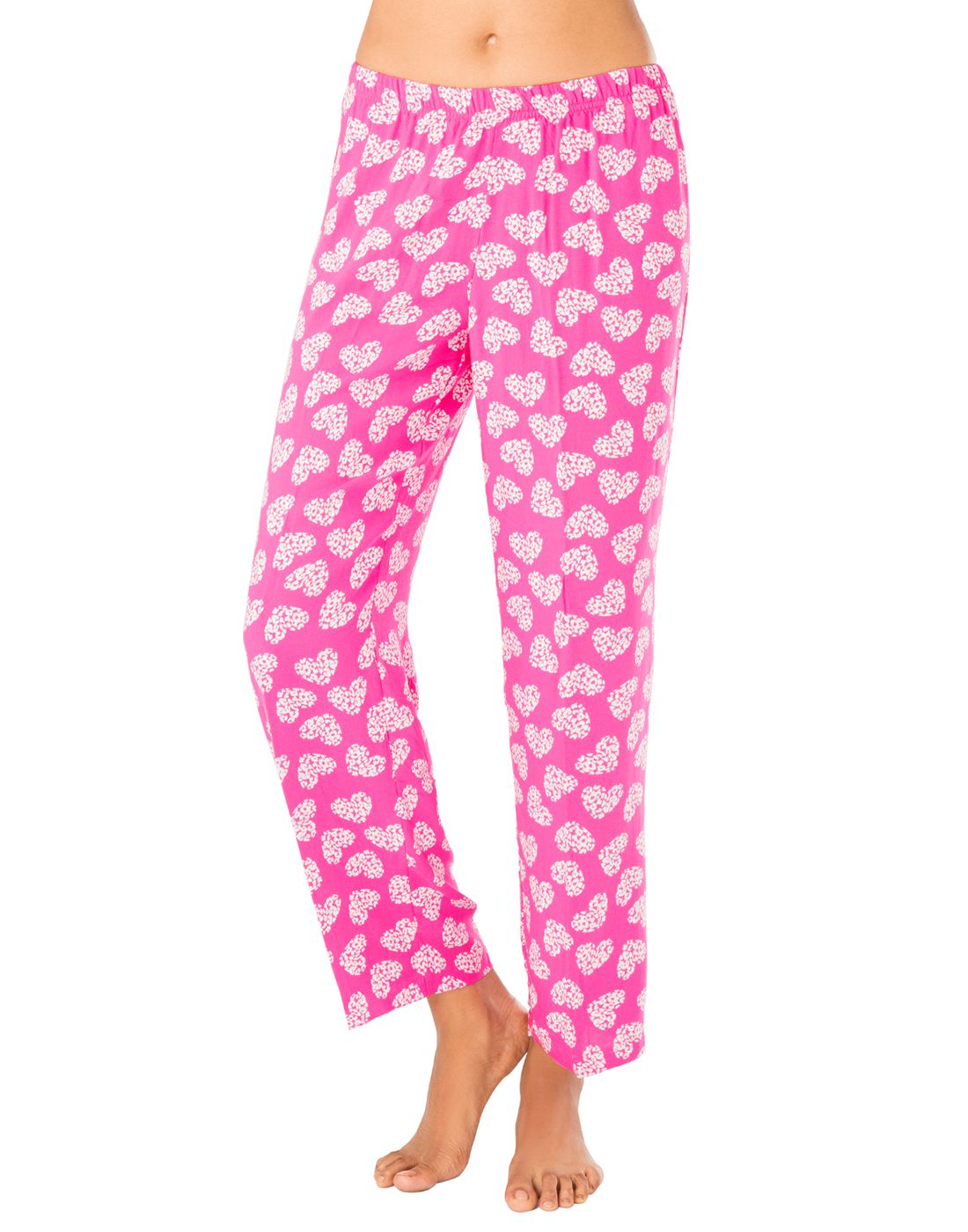 Buy PrettySecrets Viscose Pajamas - Pink Online at Best Prices in India ...