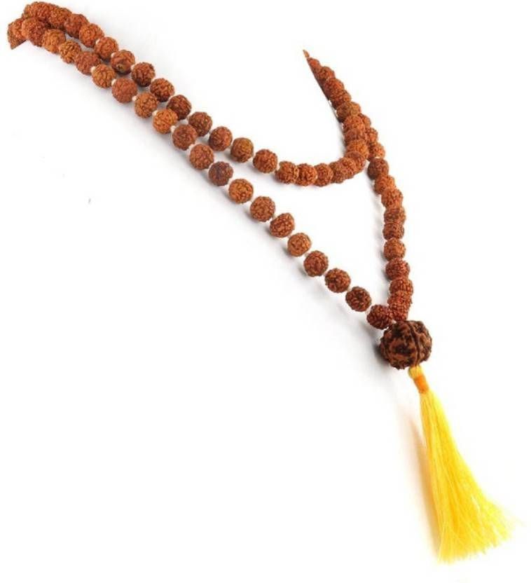     			Shivoham 108 Beads Guru Rudraksha Mala 5 Face Rudraksha