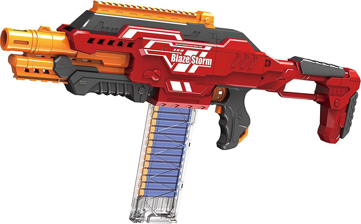 Webby Automatic Rapid Fire Soft Bullet Blaster Toy - Buy Webby ...