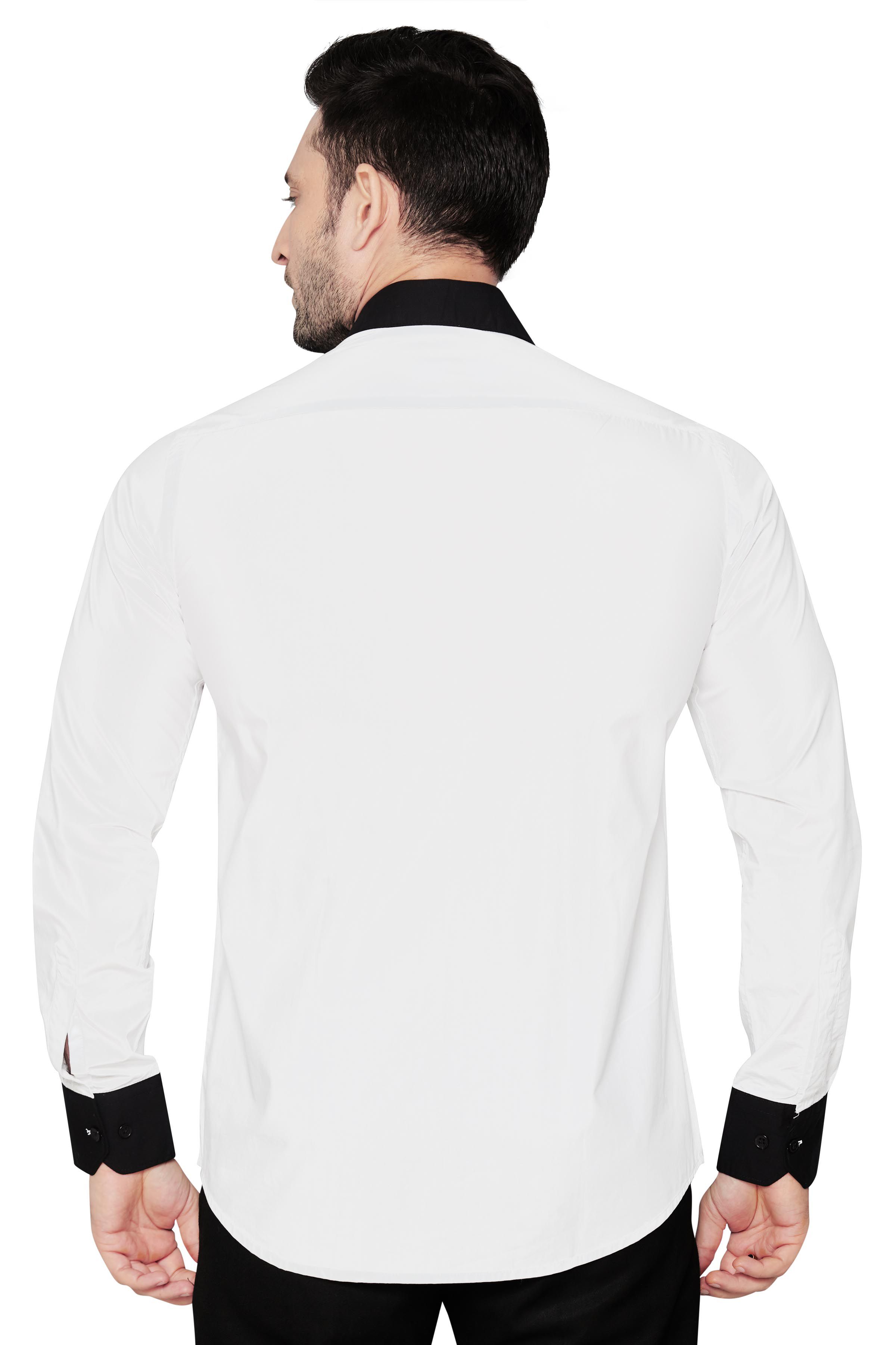GlobalRang White Regular Fit Shirt Single - Buy GlobalRang White ...