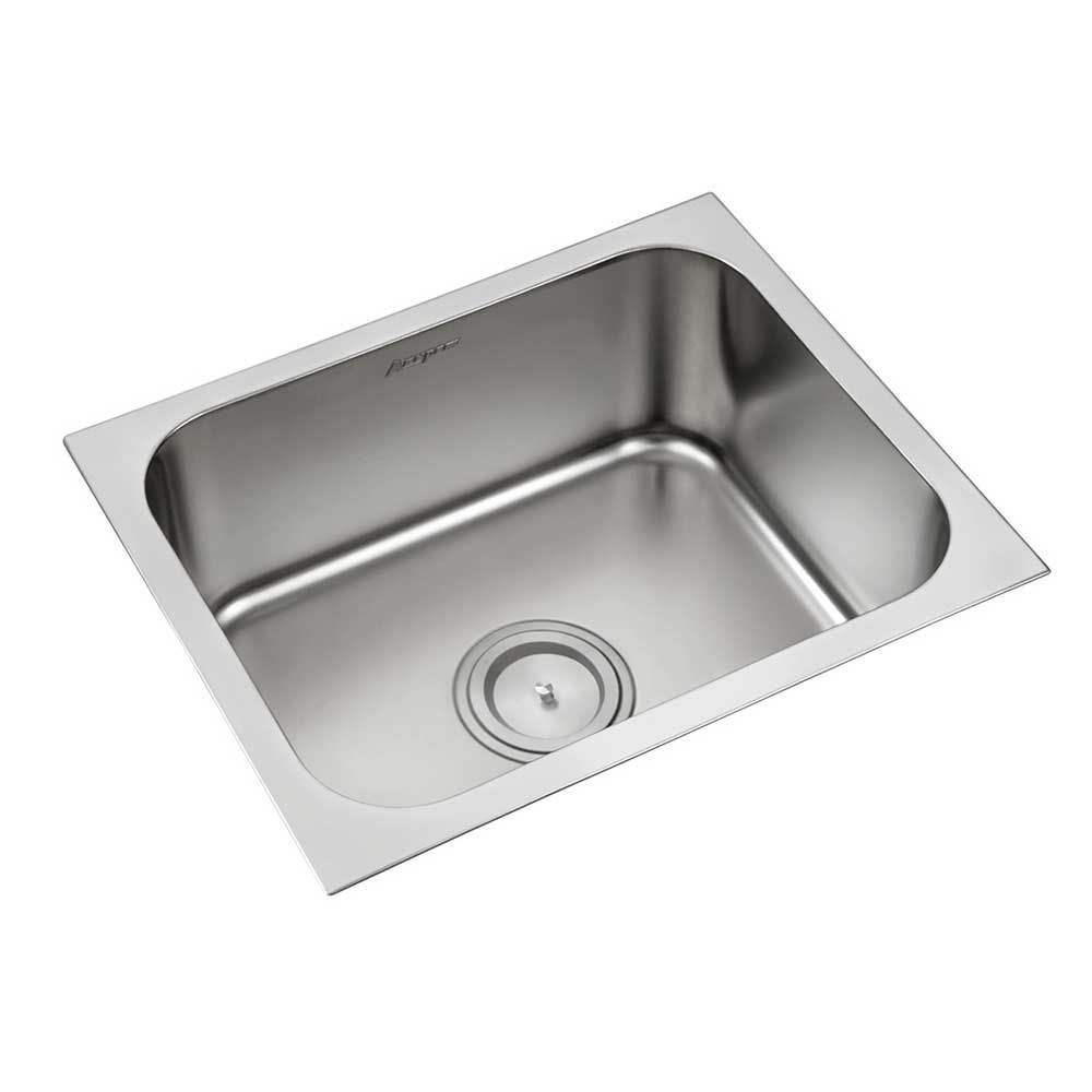 Anupam Stainless Steel Single Bowl Sink Without Drainboard
