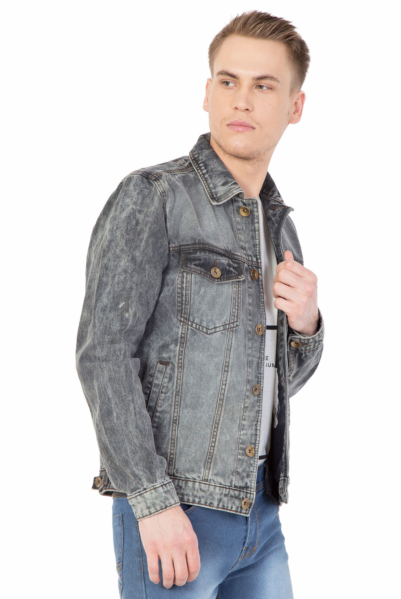 krossstitch denim jacket