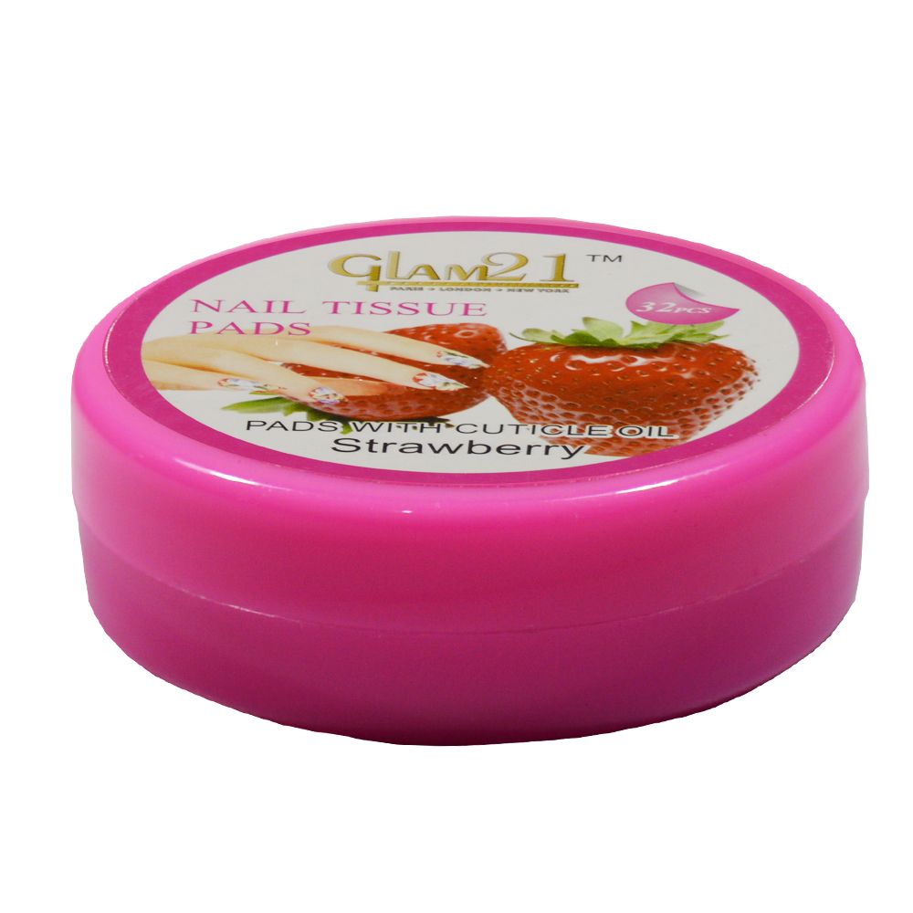 Glam21 Strawberry Nail Paint Remover Pads 1 no.s Buy Glam21 Strawberry