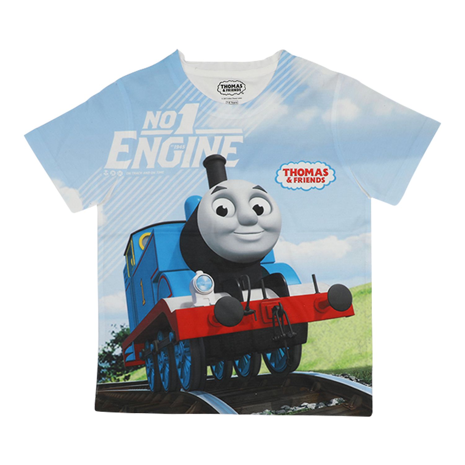 Kleding Unisex kinderkleding Tops & T-shirts T-shirts T-shirts met print Toddler Thomas the Train Shirts 
