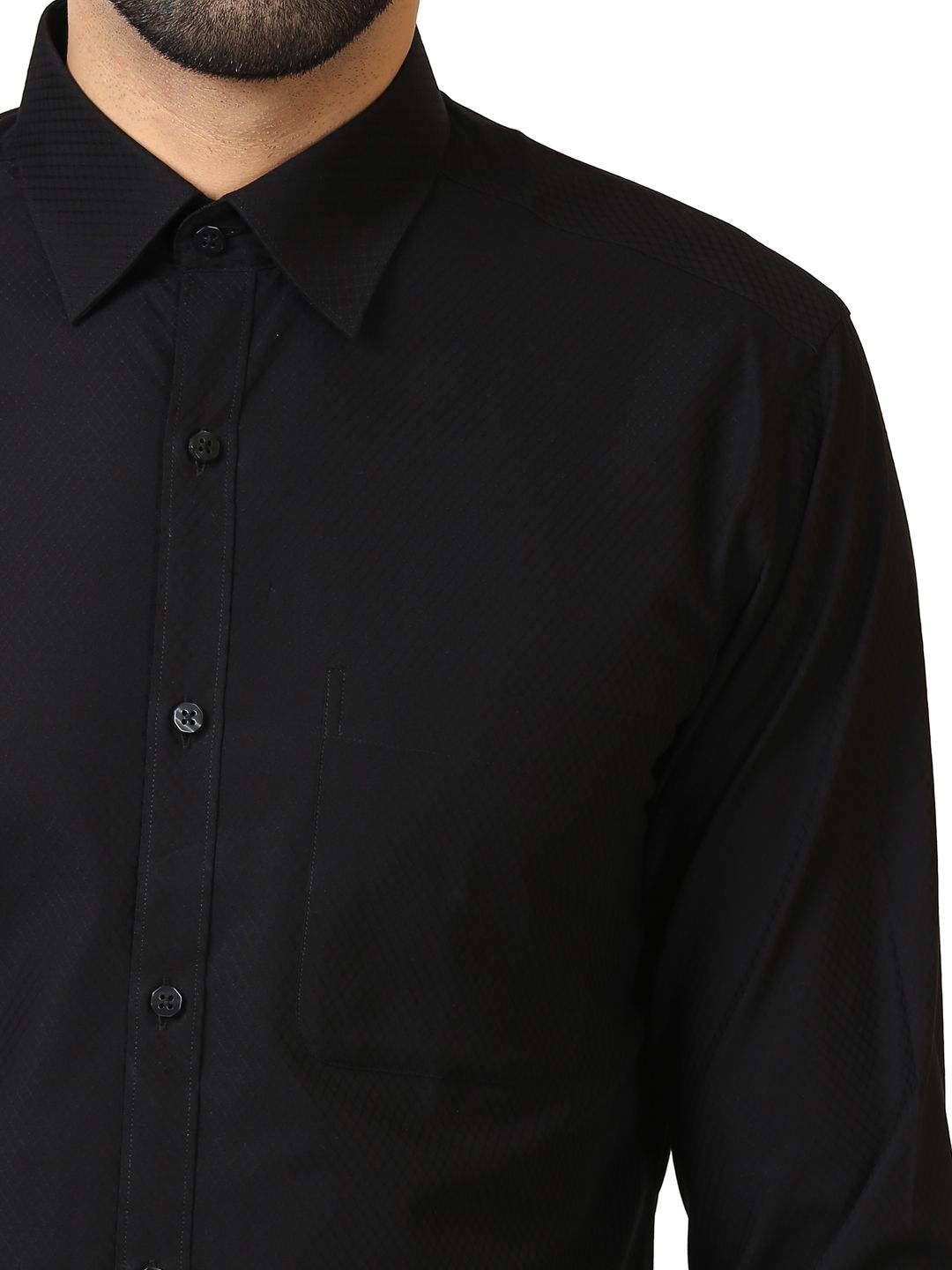 raymond black shirt