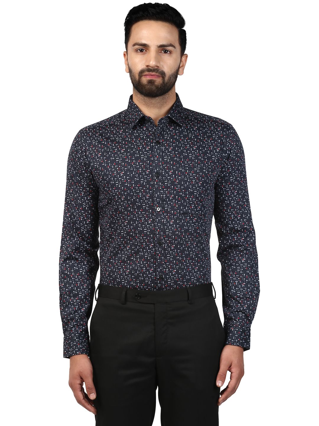 Raymond Black Slim Fit Shirt Buy Raymond Black Slim Fit Shirt Online