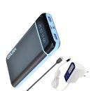 Coolnut CMPBAND-53 (Adapter) 20000 -mAh Li-Ion Power Bank Black