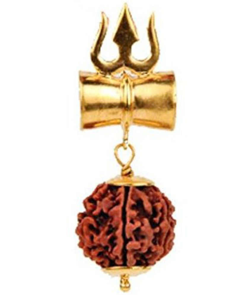     			King & Queen shiv shakti locket with rudraksha