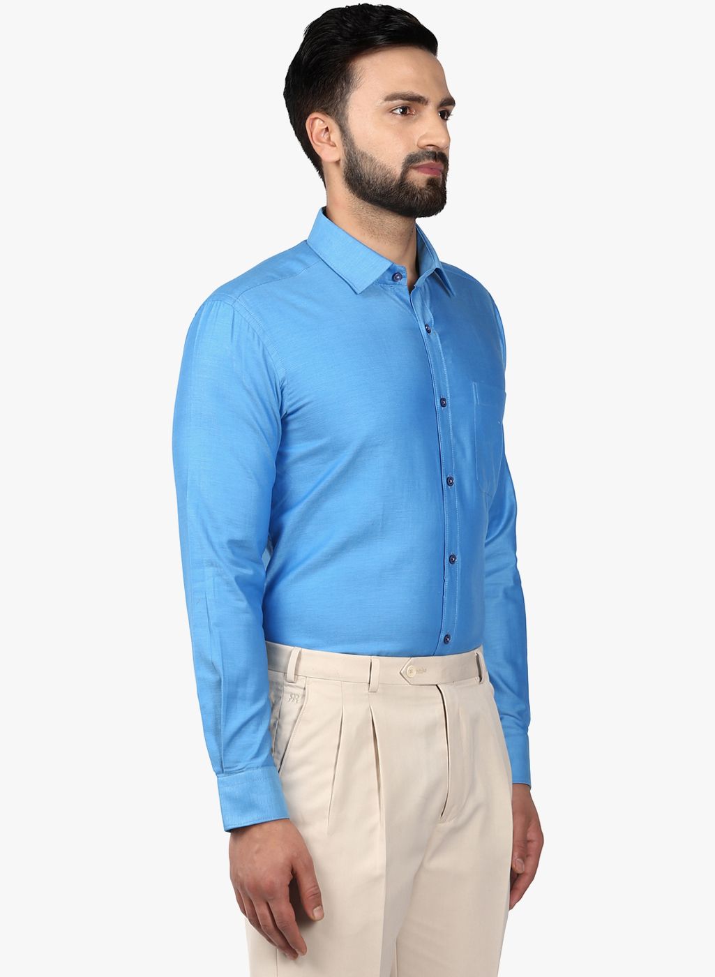 Raymond Blue Regular Fit Shirt Buy Raymond Blue Regular Fit Shirt