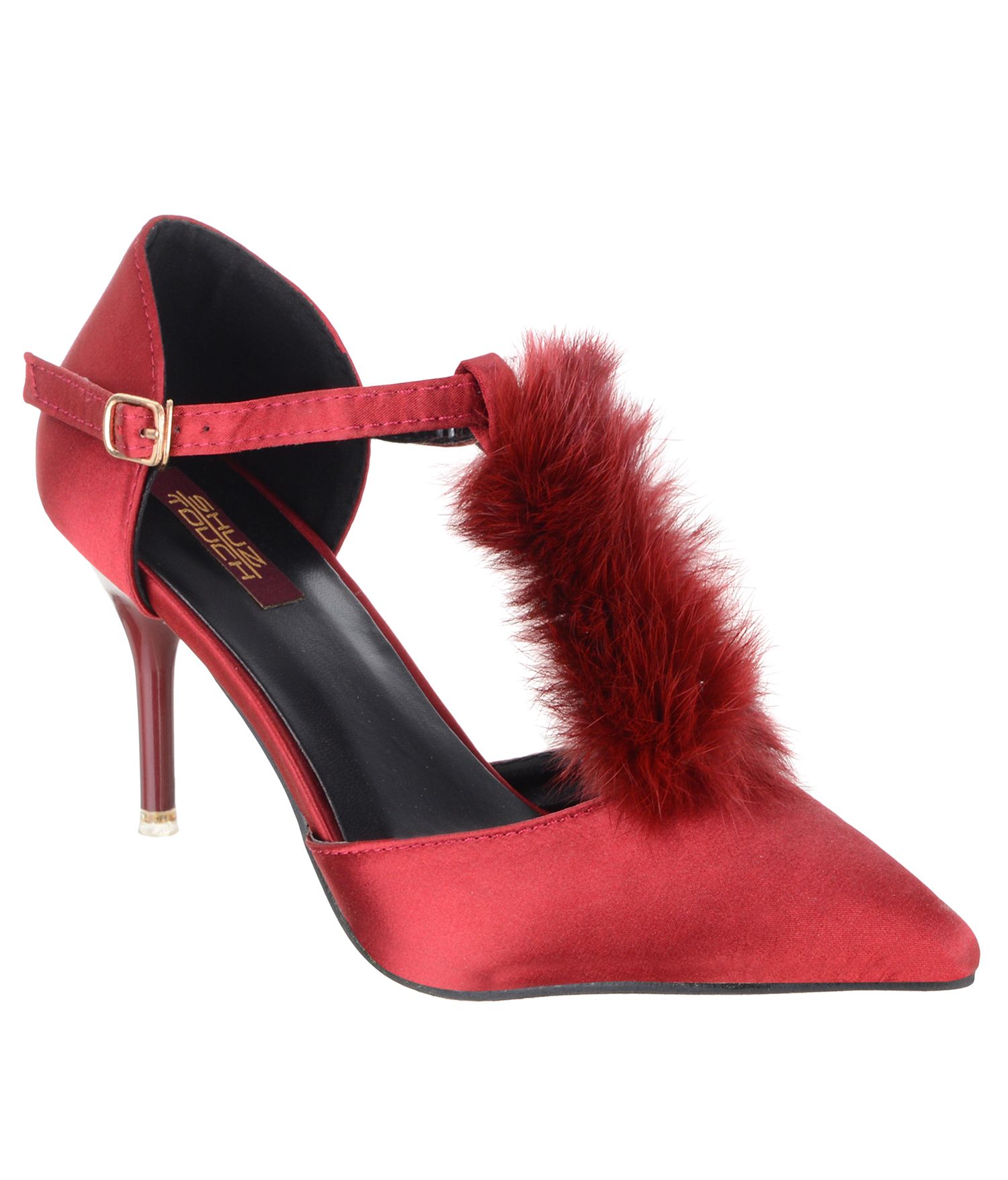 maroon prom heels