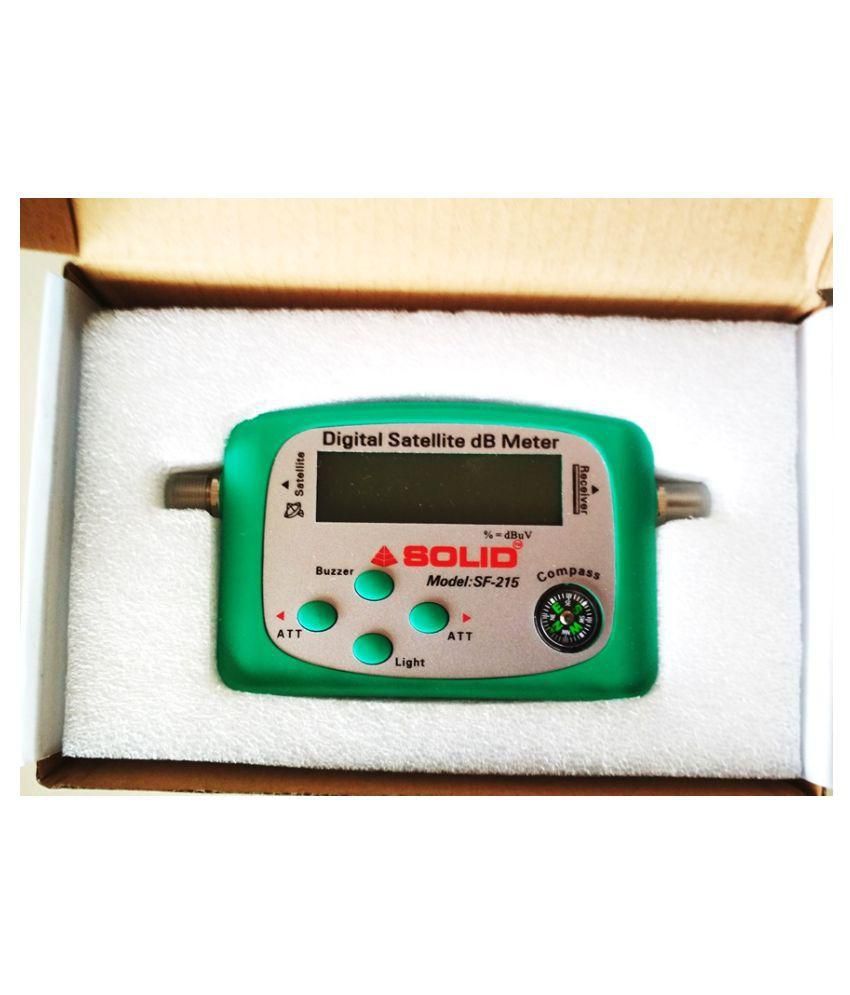 Buy Solid Solid SF215 Digital Satellite dB Meter Multimedia Player