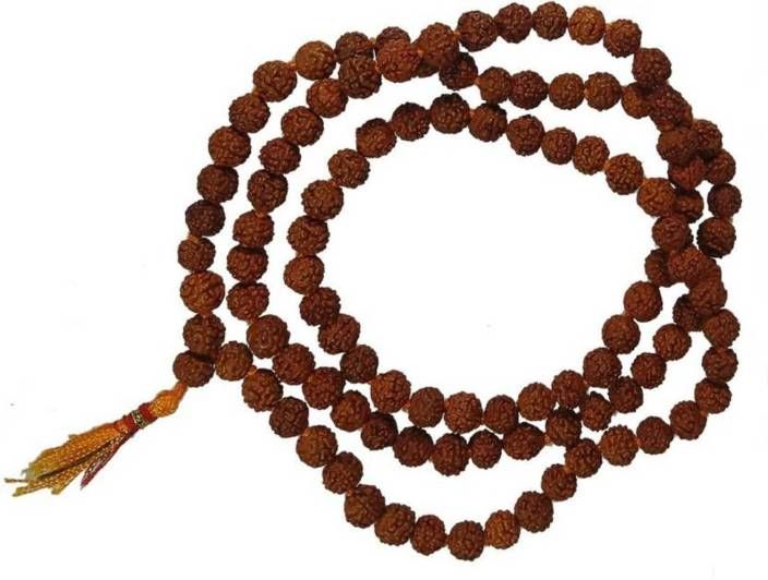     			Shivoham Original Lab Certified Rudraksha mala 5 Face Rudraksha