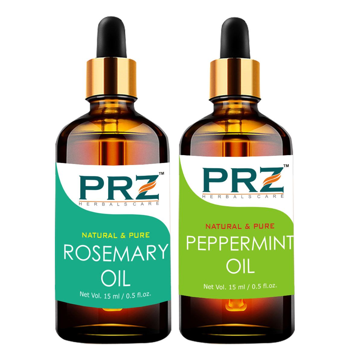Prz Combo Of Rosemary Oil Peppermint Oil For Hair Growth Skin
