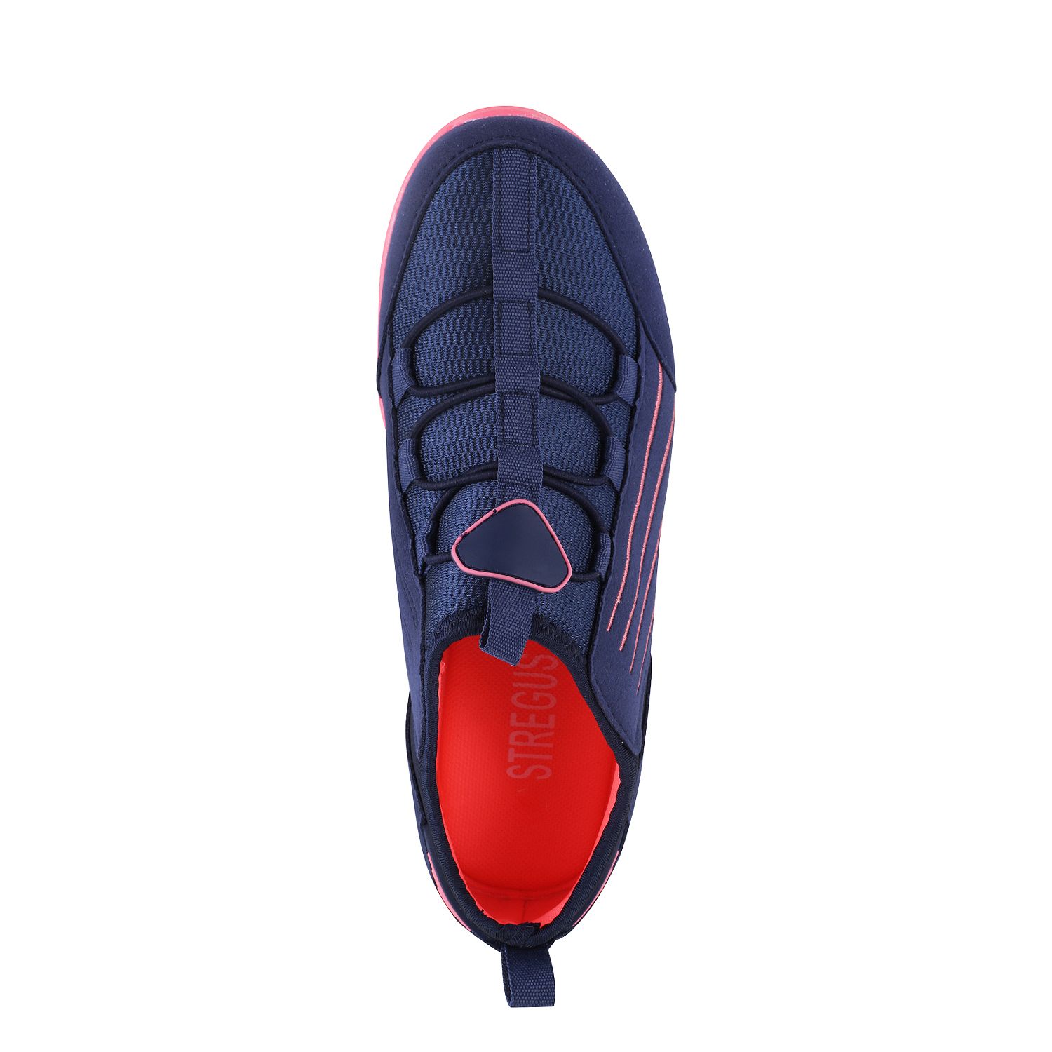 blue walking trainers