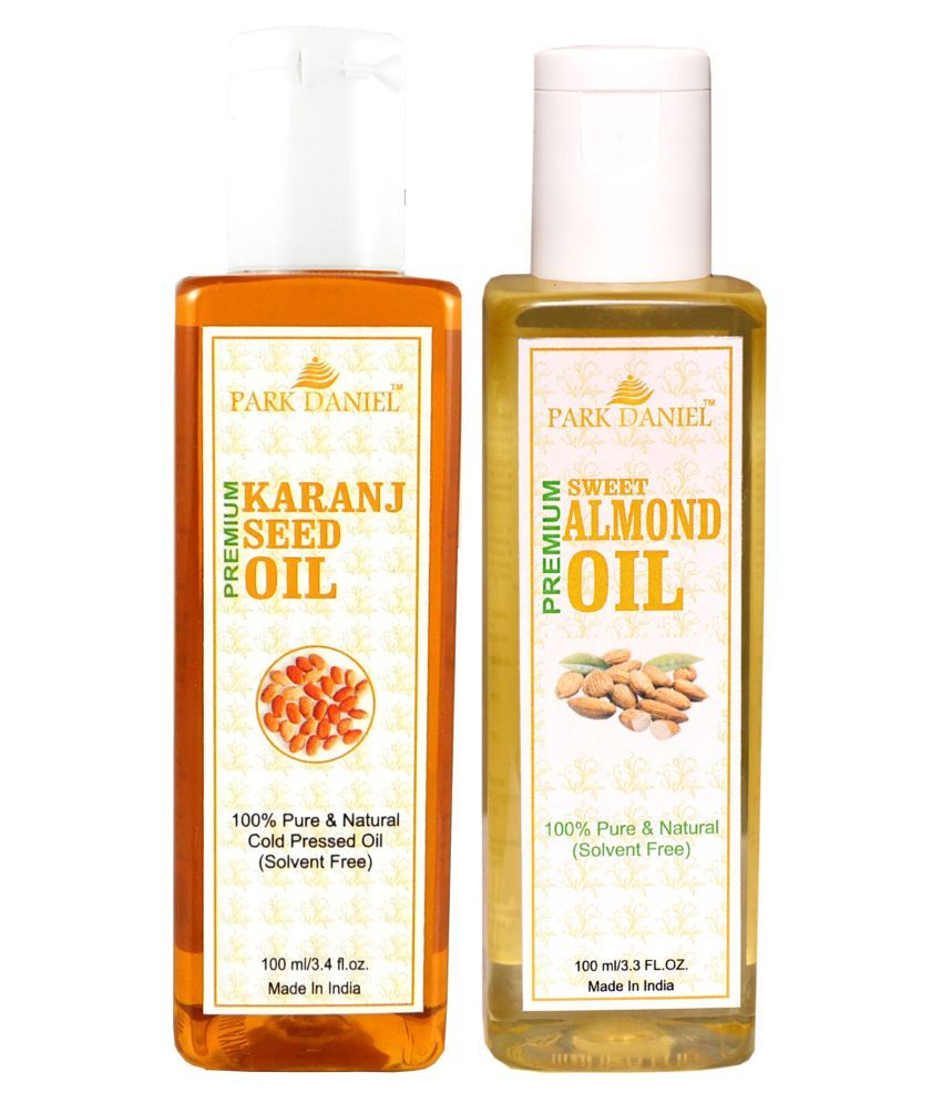     			Park Daniel Premium Karanj oil & Almond oil(200 ml) 100 ml Pack of 2