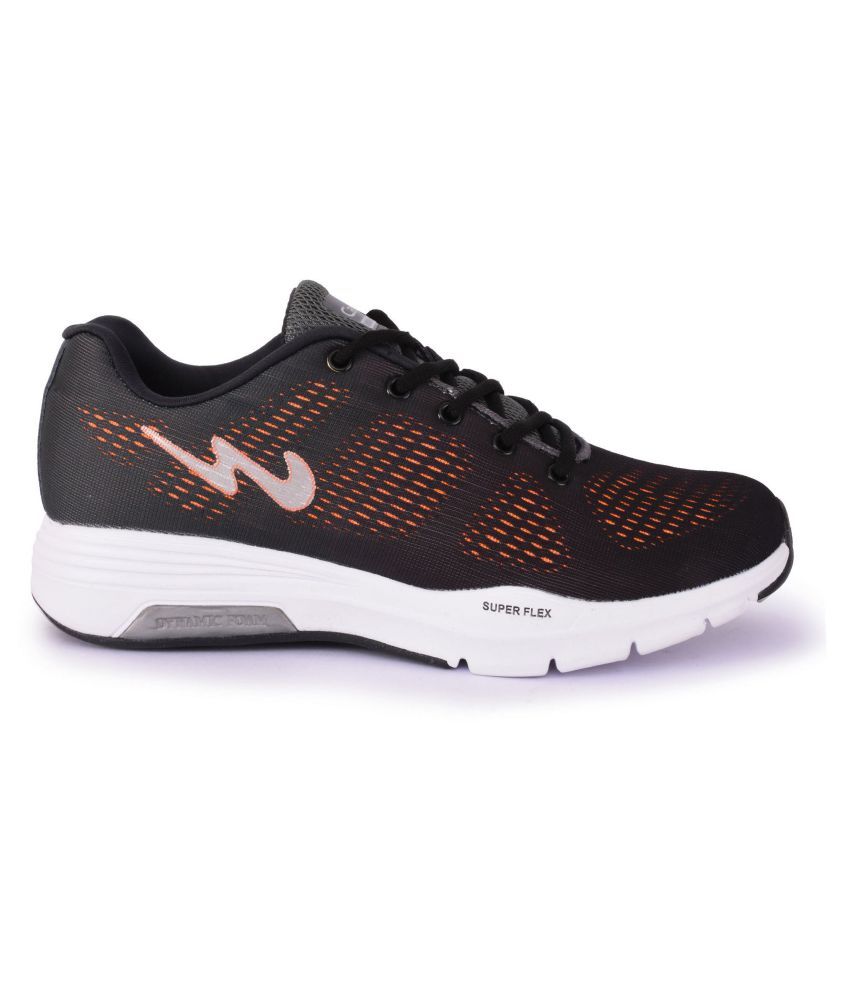 Campus QUANTUM Black Running Shoes Buy Campus QUANTUM Black Running
