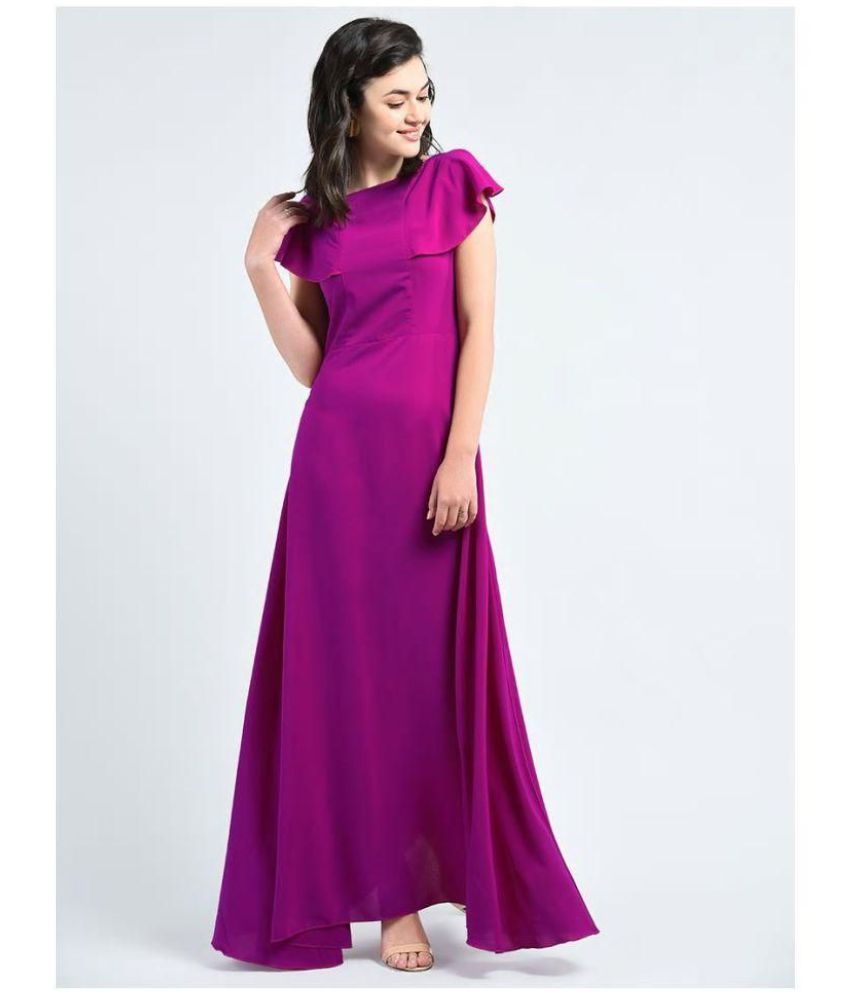 crepe gown india