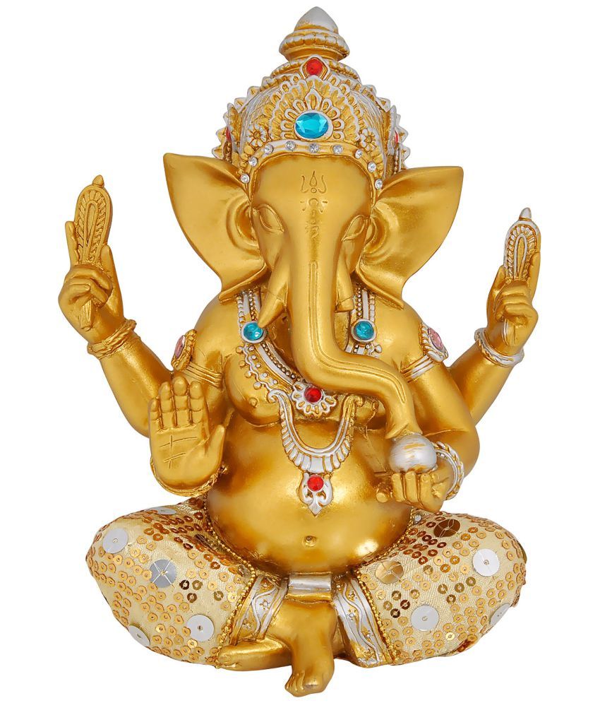 ganesha resin statue