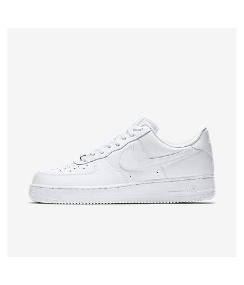 Nike Air Force 1 White Running Shoes Nike Air Force 1 White Running Shoes