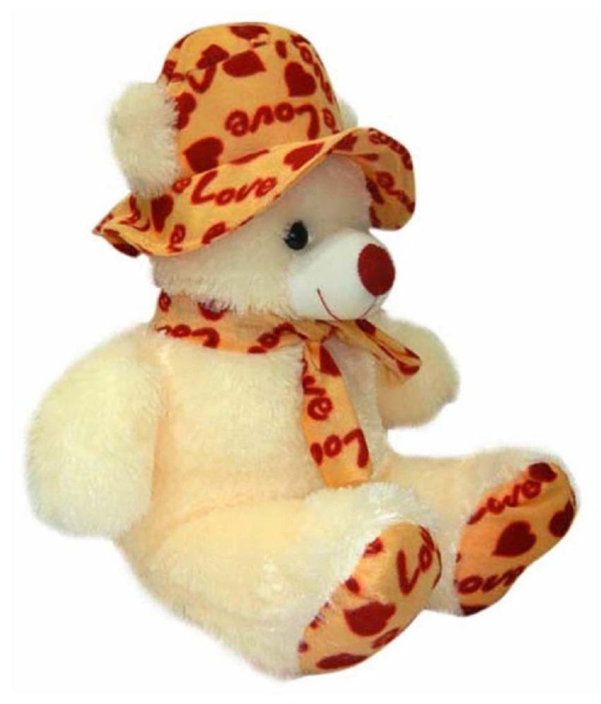 Ads Toys Beautiful Cream Teddy bear stuffed love soft toy for boyfriend ...