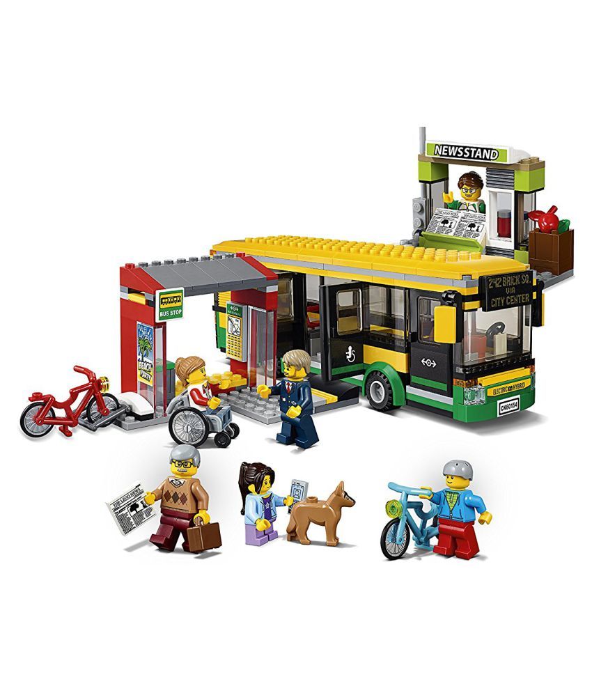 LEGO city bus stop 60154 - Buy LEGO city bus stop 60154 Online at Low ...