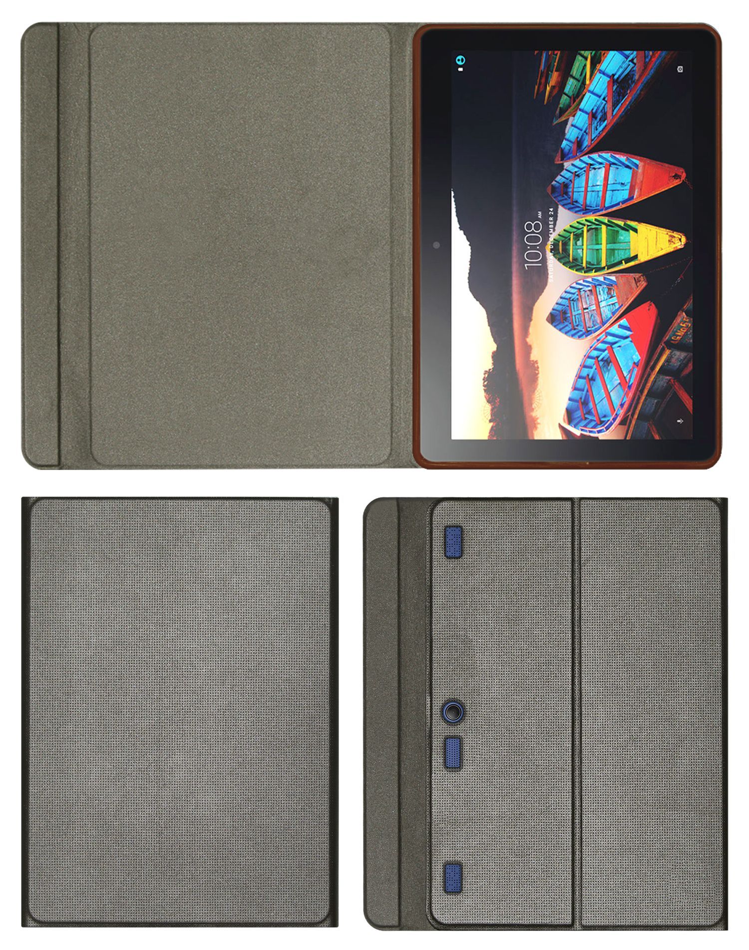 Lenovo Tab 3 10 Plus Flip Cover By Acm Black Cases Covers Online At Low Prices Snapdeal India